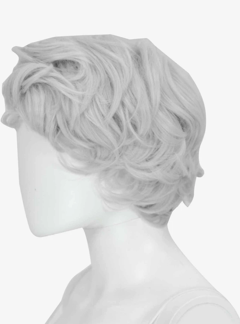 Epic Cosplay Aion Silvery Grey Short Wavy Wig