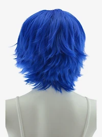 Epic Cosplay Apollo Dark Blue Shaggy Wig for Spiking 
