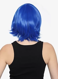 Epic Cosplay Chronos Dark Blue Layered Bob Wig