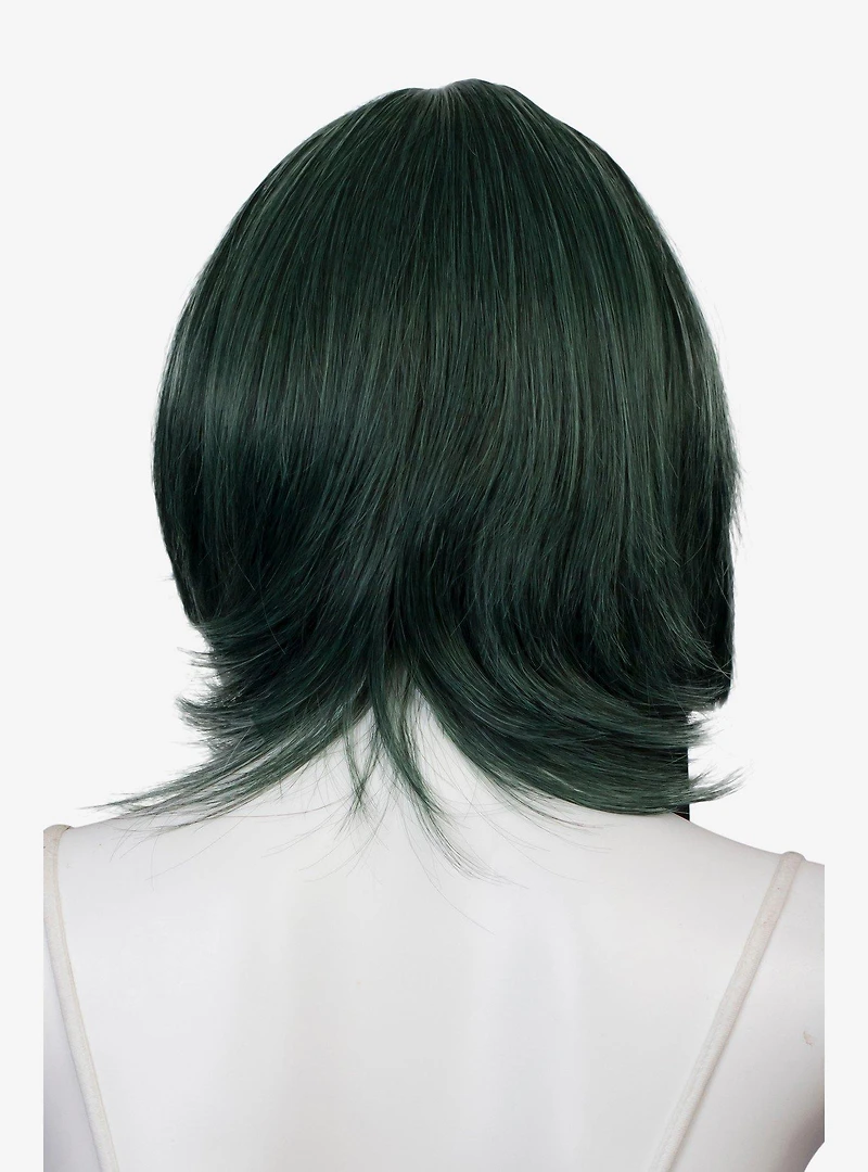 Epic Cosplay Chronos Forest Green Mix Layered Bob Wig