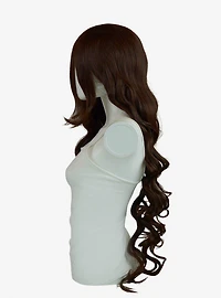 Epic Cosplay Hera Dark Brown Long Curly Wig