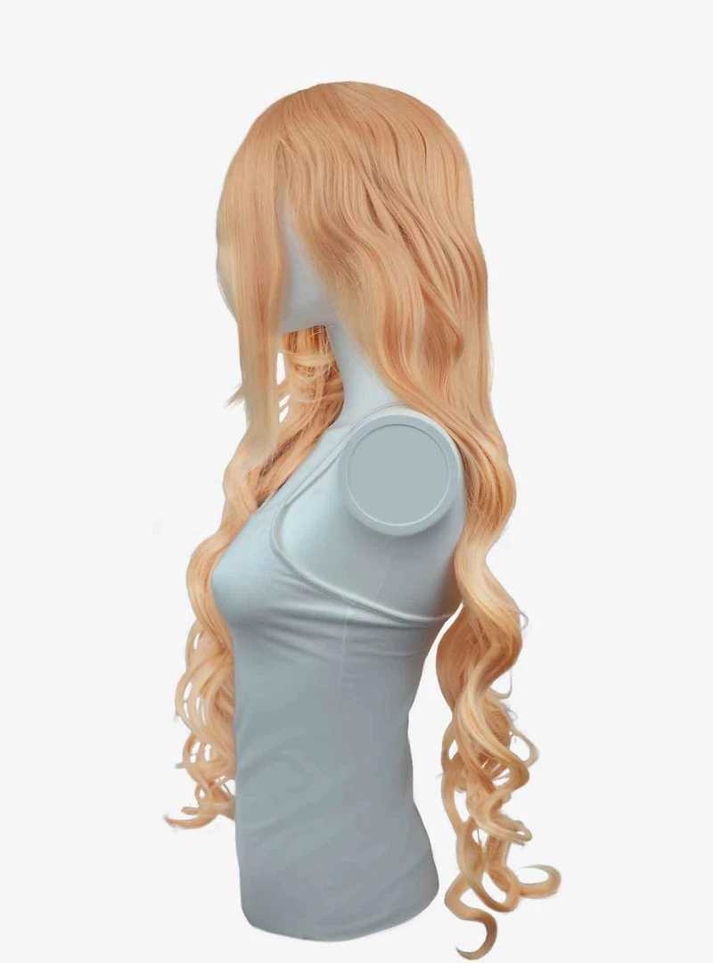 Epic Cosplay Hera Peach Blonde Long Curly Wig