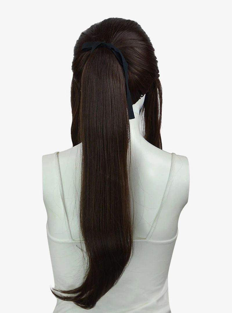 Epic Cosplay Phoebe Dark Brown Ponytail Wig