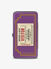 Fantastic Beasts Ministry of Magic Icon Visitor Pass Hinged Wallet