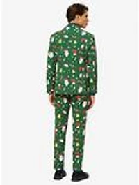 OppoSuits Men's Santaboss Christmas Suit
