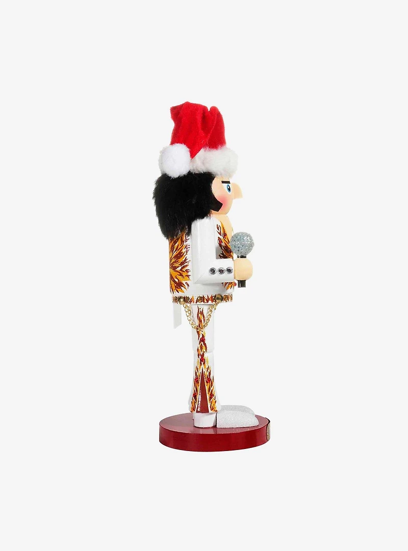 Elvis In Flame Suit Nutcracker