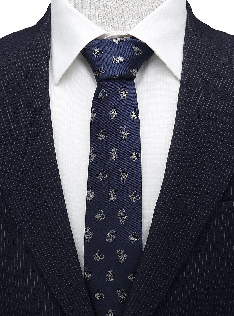 Disney Mickey and Friends Blue Tie