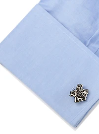 Harry Potter Hogwarts Crest 3D Cufflinks