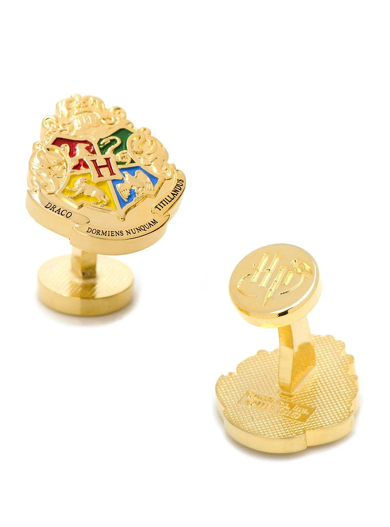 Harry Potter Hogwarts Crest Cufflinks
