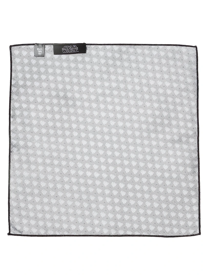 Star Wars Darth Vader Gray Dot Pocket Square