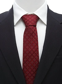 Star Wars Millennium Falcon Dot Red Tie