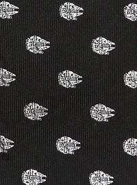 Star Wars Millennium Falcon Metallic Silver Tie