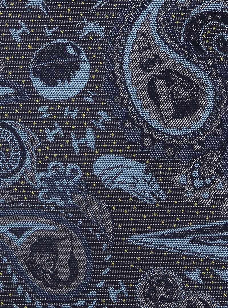 Star Wars Vader Paisley Blue and Gray Tie