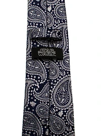 Star Wars Yoda Navy Paisley Mens Tie