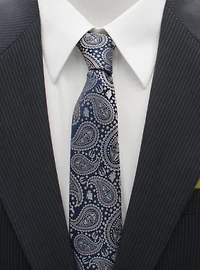 Star Wars Yoda Navy Paisley Mens Tie