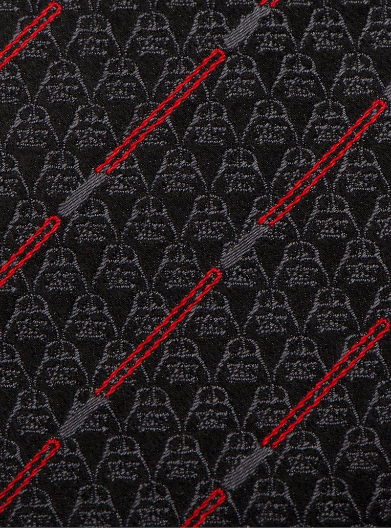 Star Wars Darth Vader Black Lightsaber Stripe Tie