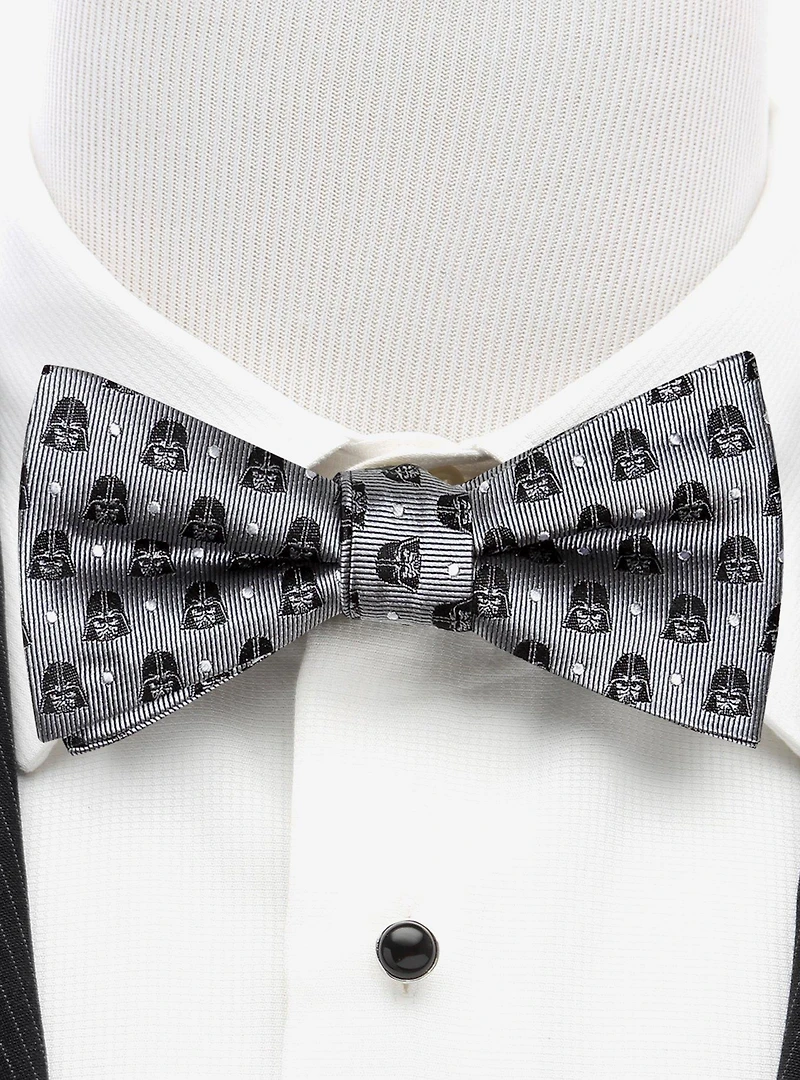 Star Wars Darth Vader Gray Dot Bow Tie
