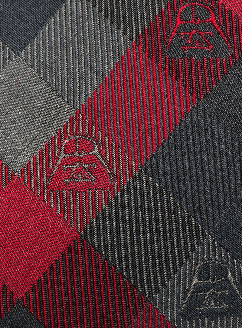 Star Wars Darth Vader Red Plaid Tie
