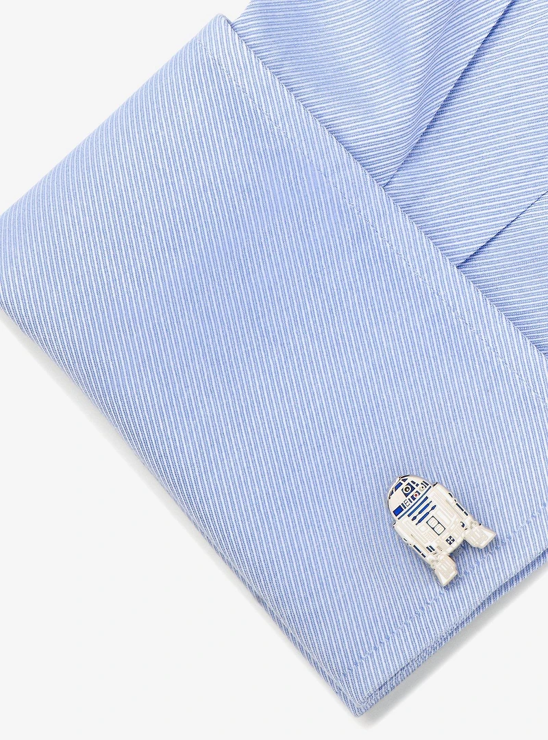 Star Wars R2D2 Enamel Cufflinks