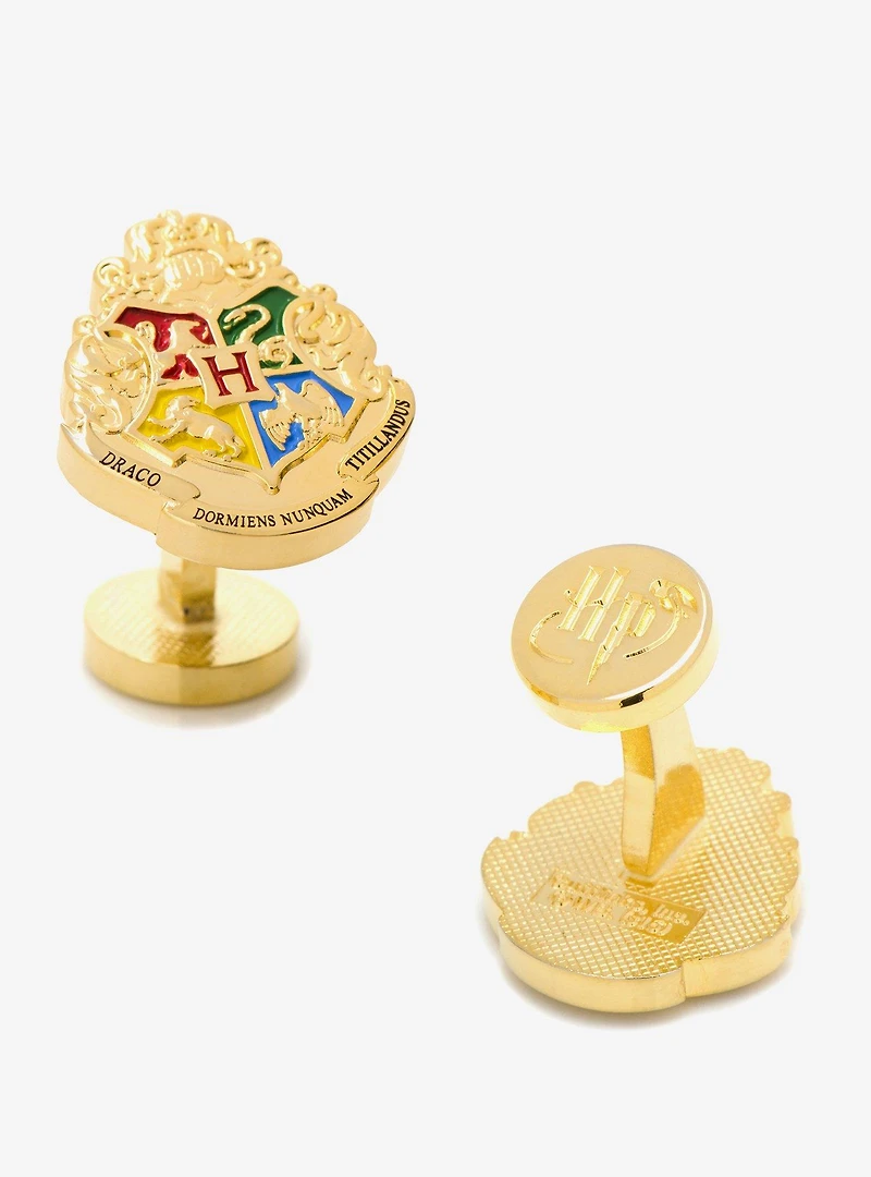Harry Potter Hogwarts Crest Cufflinks