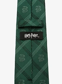 Harry Potter Slytherin Plaid Tie