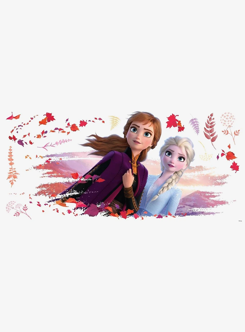 Disney Frozen 2 Elsa And Anna Peel And Stick Giant Wall Decals