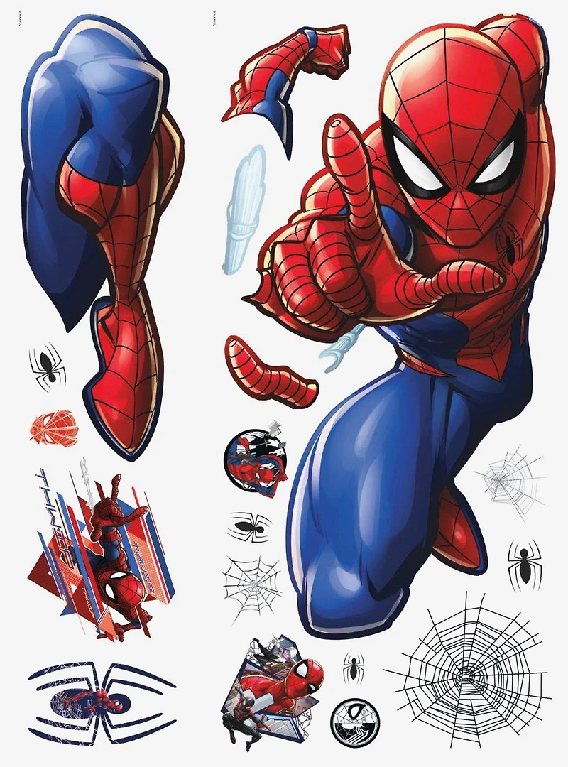 Marvel Spider-Man Peel And Stick Giant Wall Decals