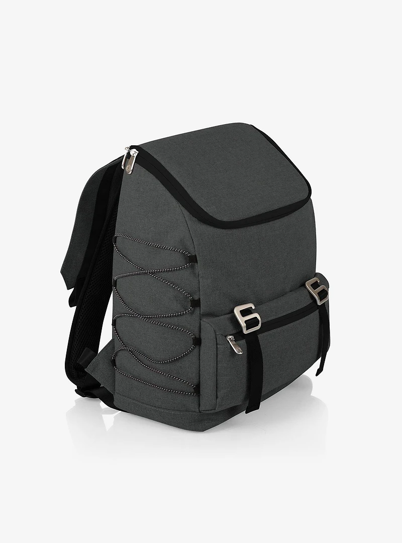 On The Go Traverse Heathered Gray Cooler Backpack