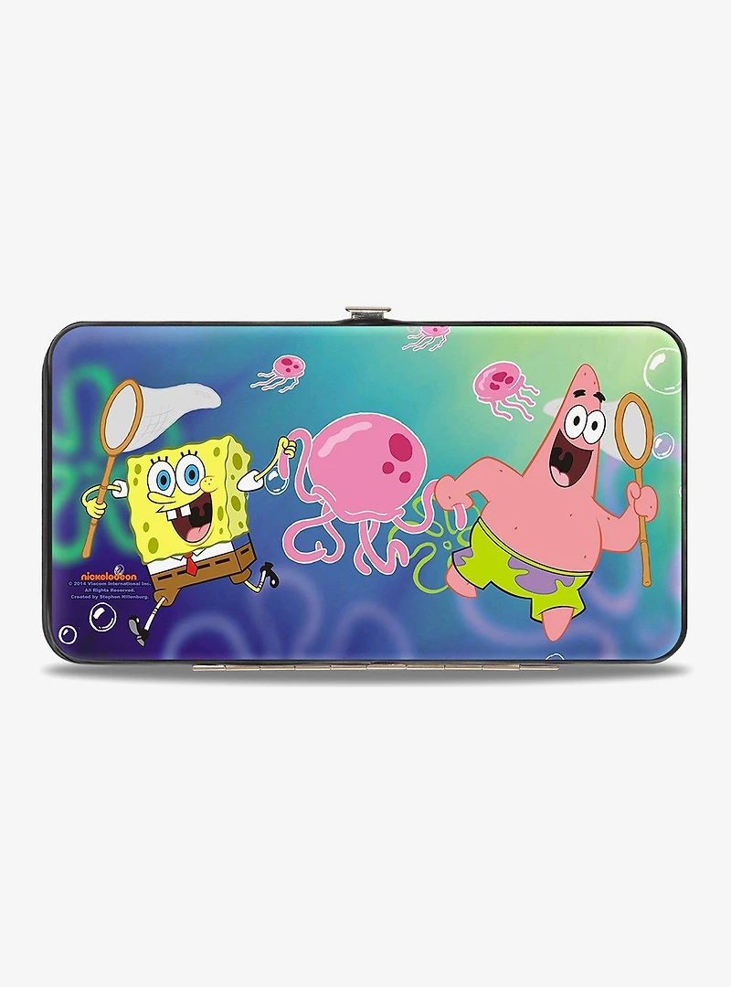 Spongebob Squarepants Patrick Jellyfishing Hinge Wallet