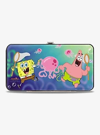 Spongebob Squarepants Patrick Jellyfishing Hinge Wallet