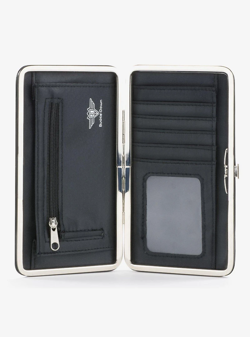 Friends Lunch On A Skyscraper Hinge Wallet