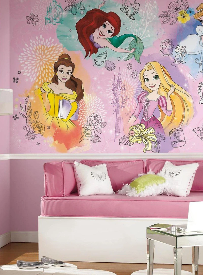 Disney Princesses Peel and Stick Mural