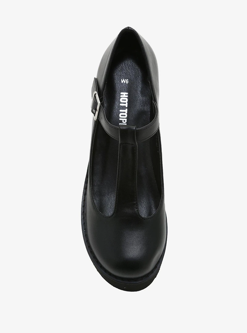T-Strap Platform Mary Janes