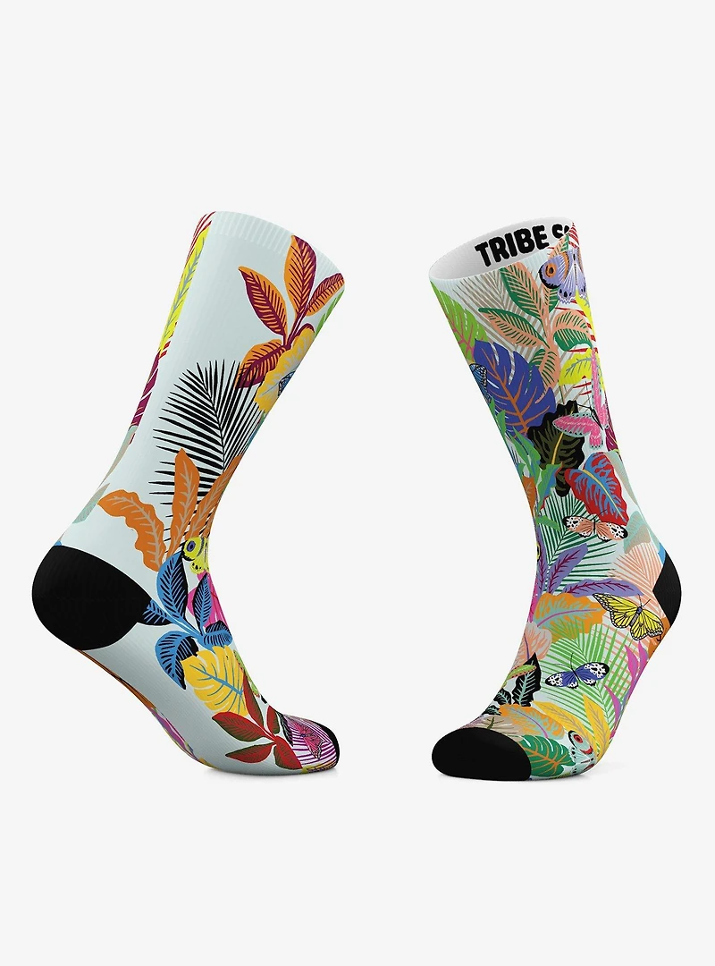 Jungmin And Mariposa Crew Socks 2 Pair