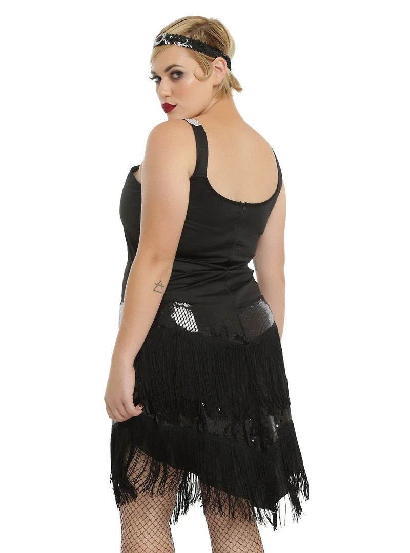 Glamour Flapper Dress Plus