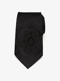 Marvel Avengers Paisley Icons Print Black Tie
