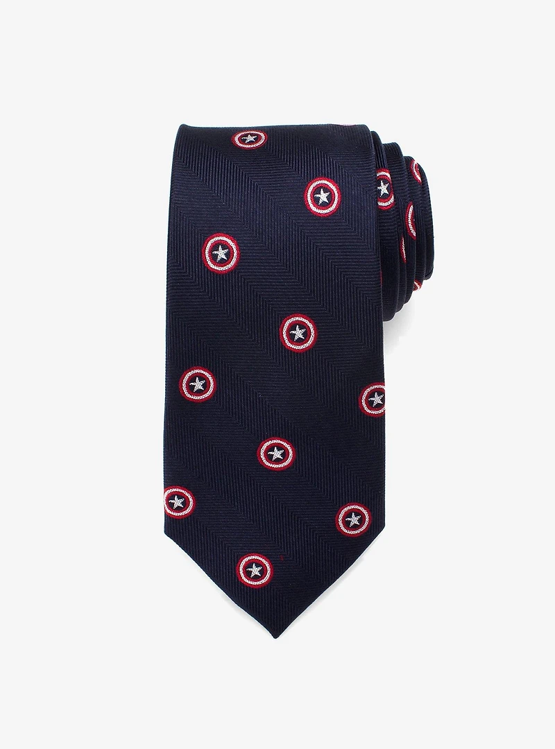 Marvel Captain America Navy Tie