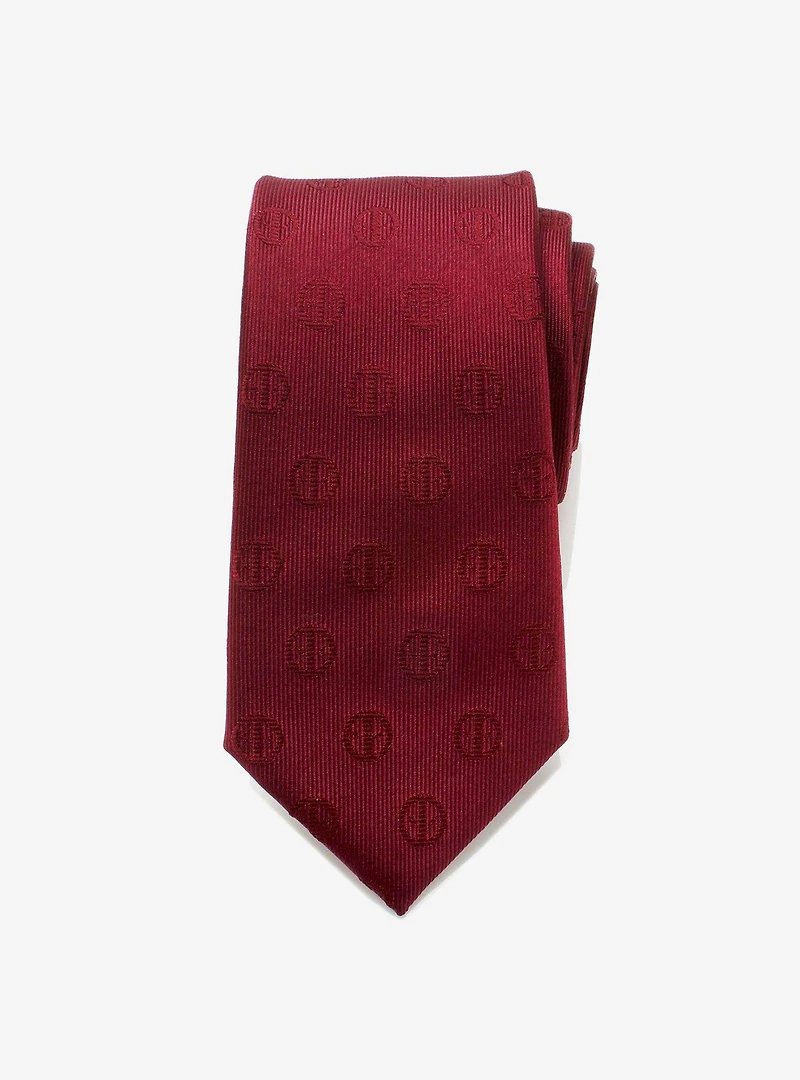 Marvel Deadpool Maroon Tie