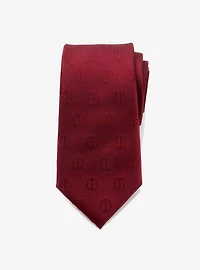 Marvel Deadpool Maroon Tie