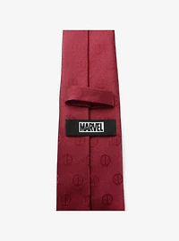 Marvel Deadpool Maroon Tie