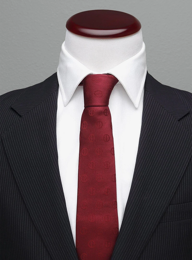 Marvel Deadpool Maroon Tie