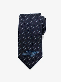 Star Trek Enterprise Dot Blue Tie