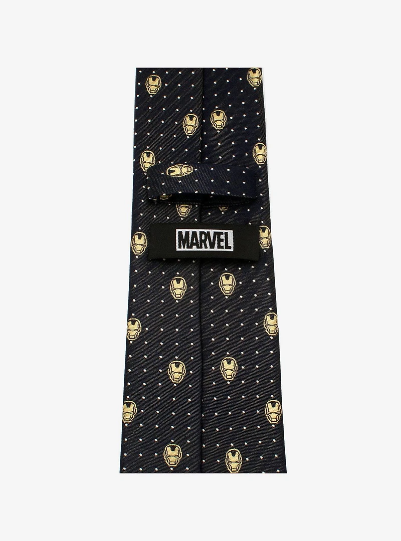 Marvel Iron Man Gray Dot Tie