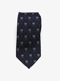 Marvel Spider-Man Diamond Navy Tie