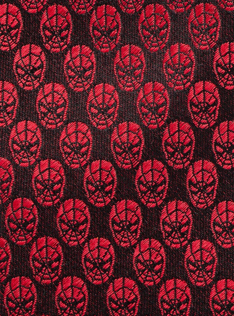 Marvel Spider-Man Mask Red Tie
