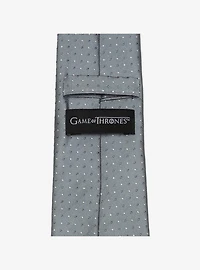 Game Of Thrones Stark Direwolf Sigil Tie