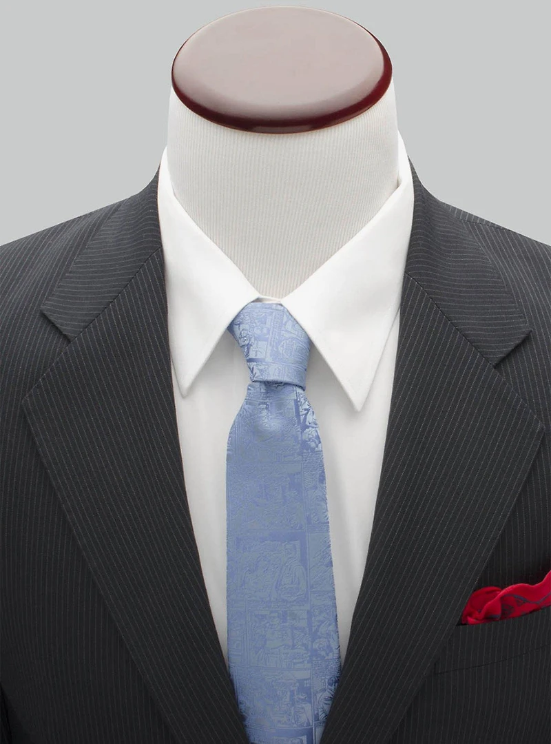 DC Comics Superman Comic Blue Tie
