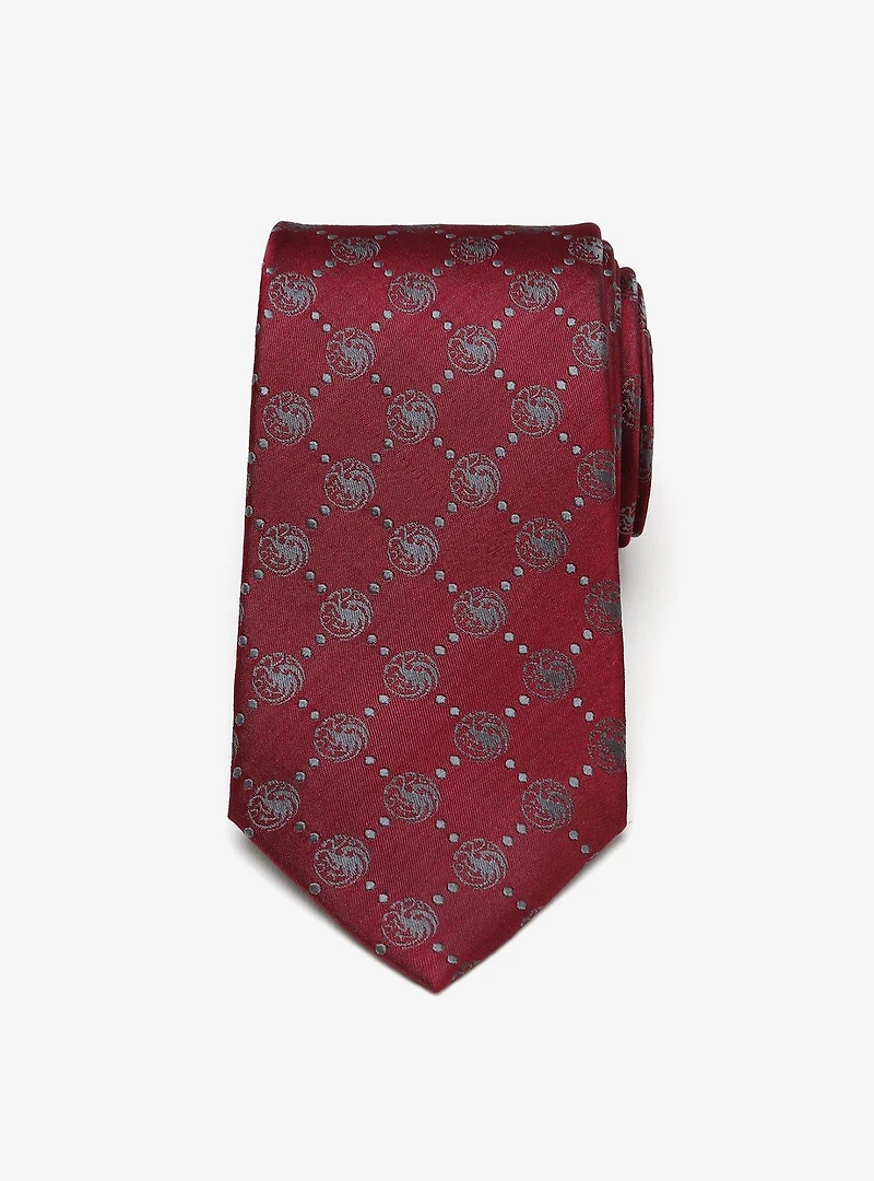 Game Of Thrones Targaryen Dragon Scattered Tie