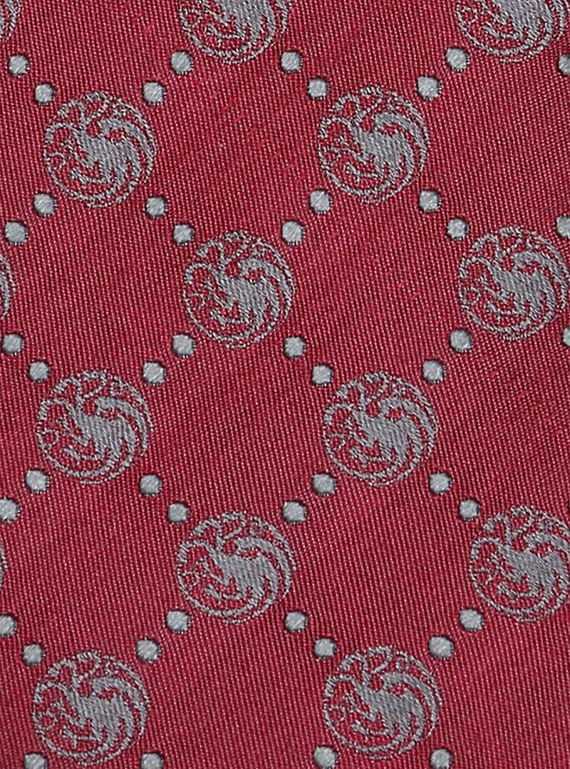 Game Of Thrones Targaryen Dragon Scattered Tie
