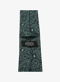 Star Wars Yoda Green Paisley Tie